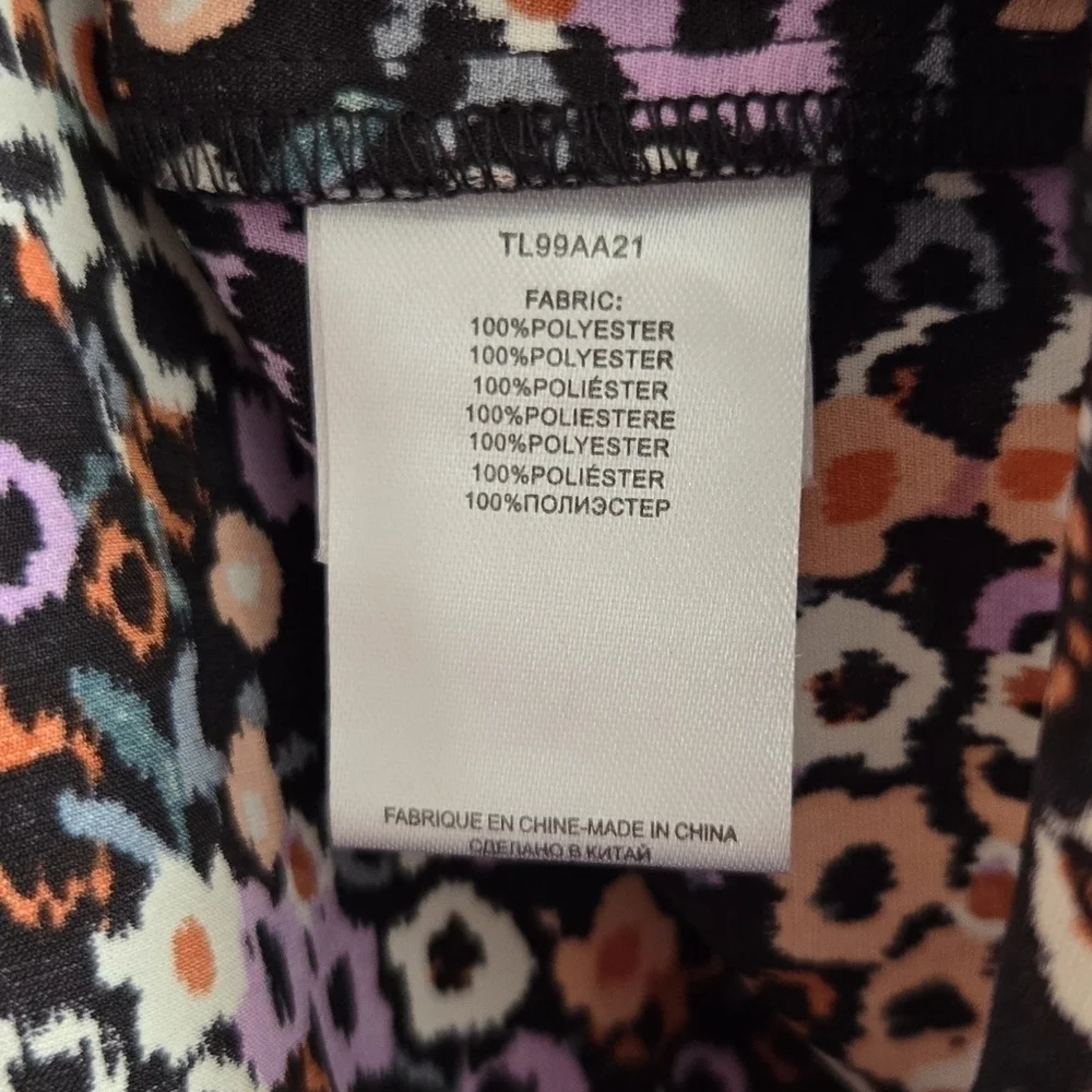 Lili Sidonio Oversized Floral Blouse - Size M - Picture 4 of 5